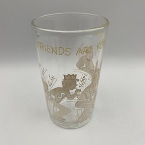 Vintage 1973 Archie Comic Collector Jelly Glass Friends Are For‎ Sharing